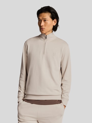 Lyle & Scott Trui in Beige: voorkant