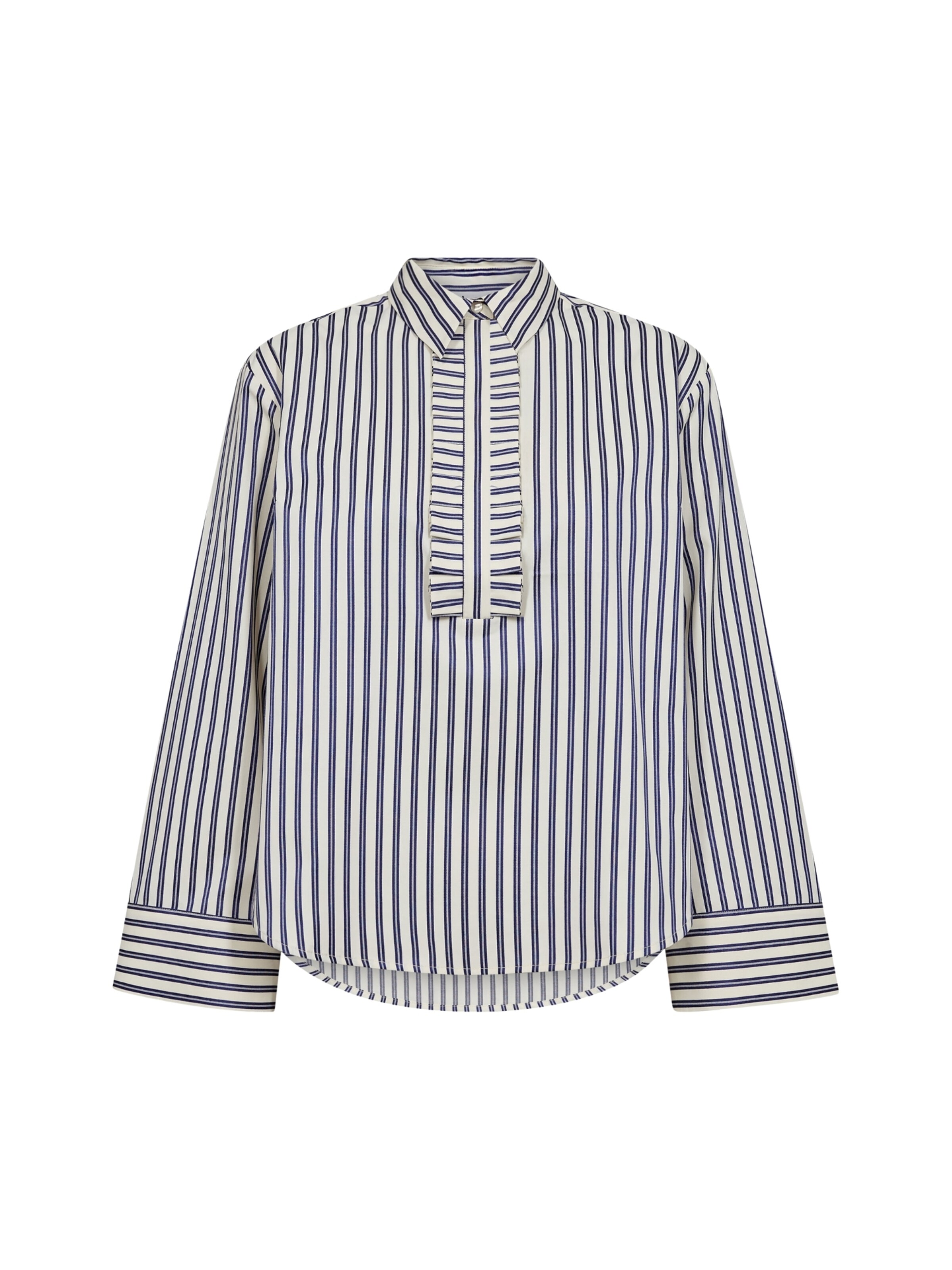 Camicia da donna 'Samson' di co'couture in blu: frontale