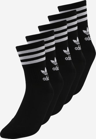 ADIDAS ORIGINALS Sokid, värv must: eest vaates