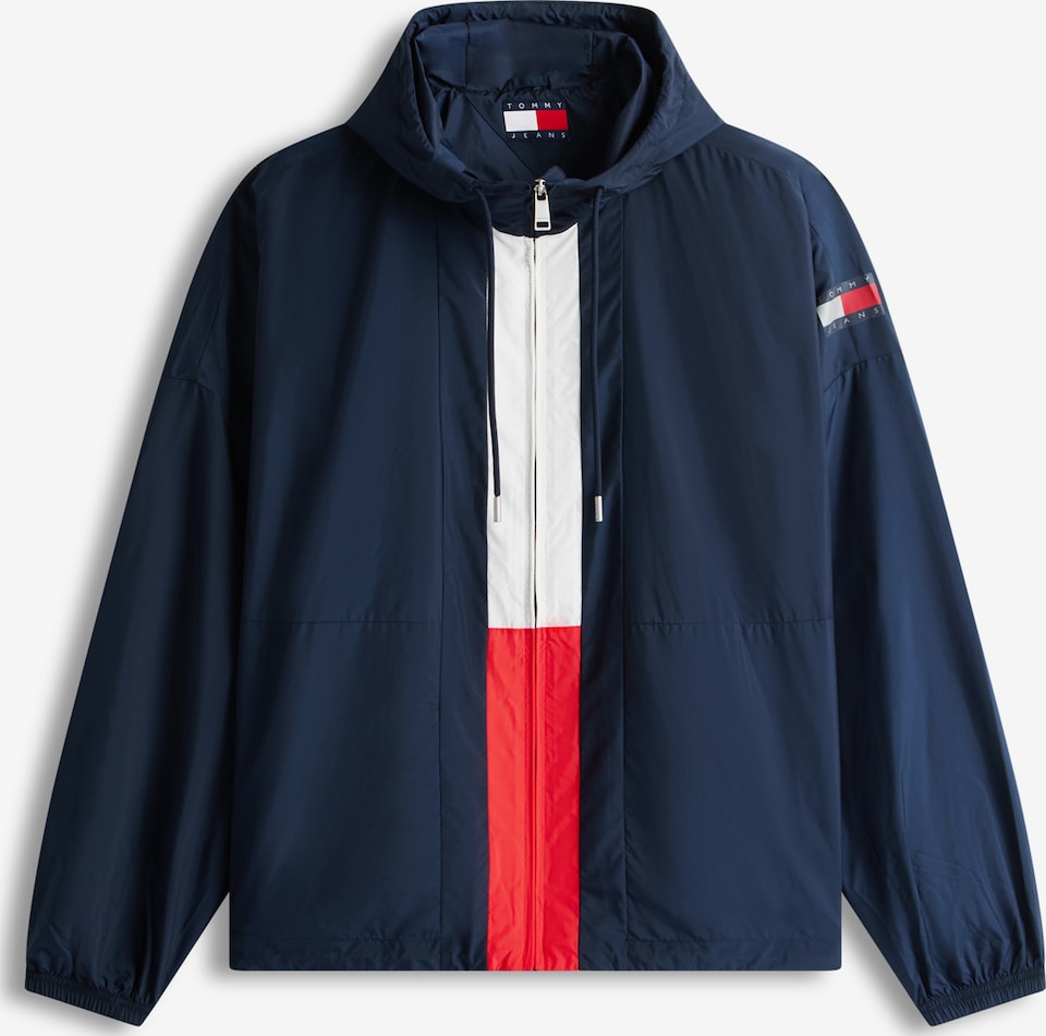 Geacă de primăvară-toamnă 'CHICAGO' de la Tommy Jeans pe albastru: față