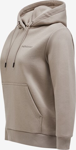 PEAK PERFORMANCE Kapuzensweatshirt in Beige