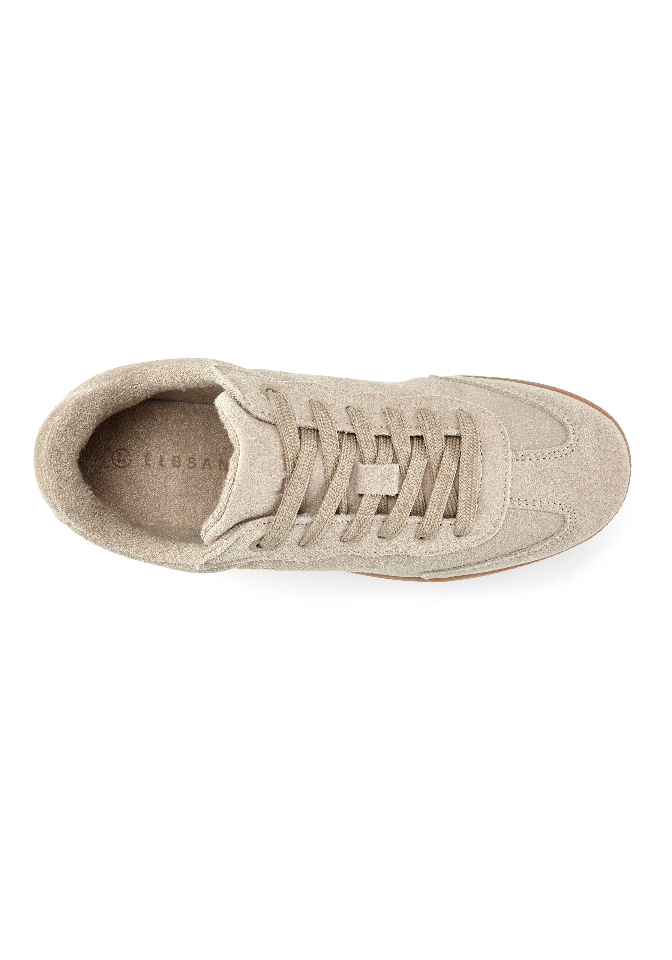 Baskets basses Elbsand en beige