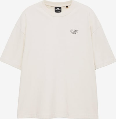 Pull&Bear Paita 'LOVE YOURSELF' koossa XS värissä beige / musta, Tuotenäkymä