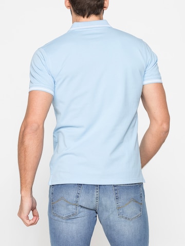 Carrera Jeans Regular Fit Hemd 'Piquet'‌‌ in Blau