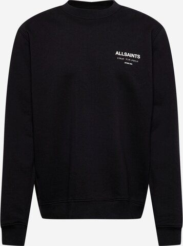 Sweat-shirt AllSaints en noir : devant