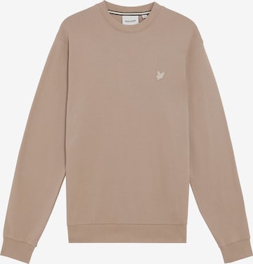 Lyle & Scott Sweatshirt in Grijs: voorkant