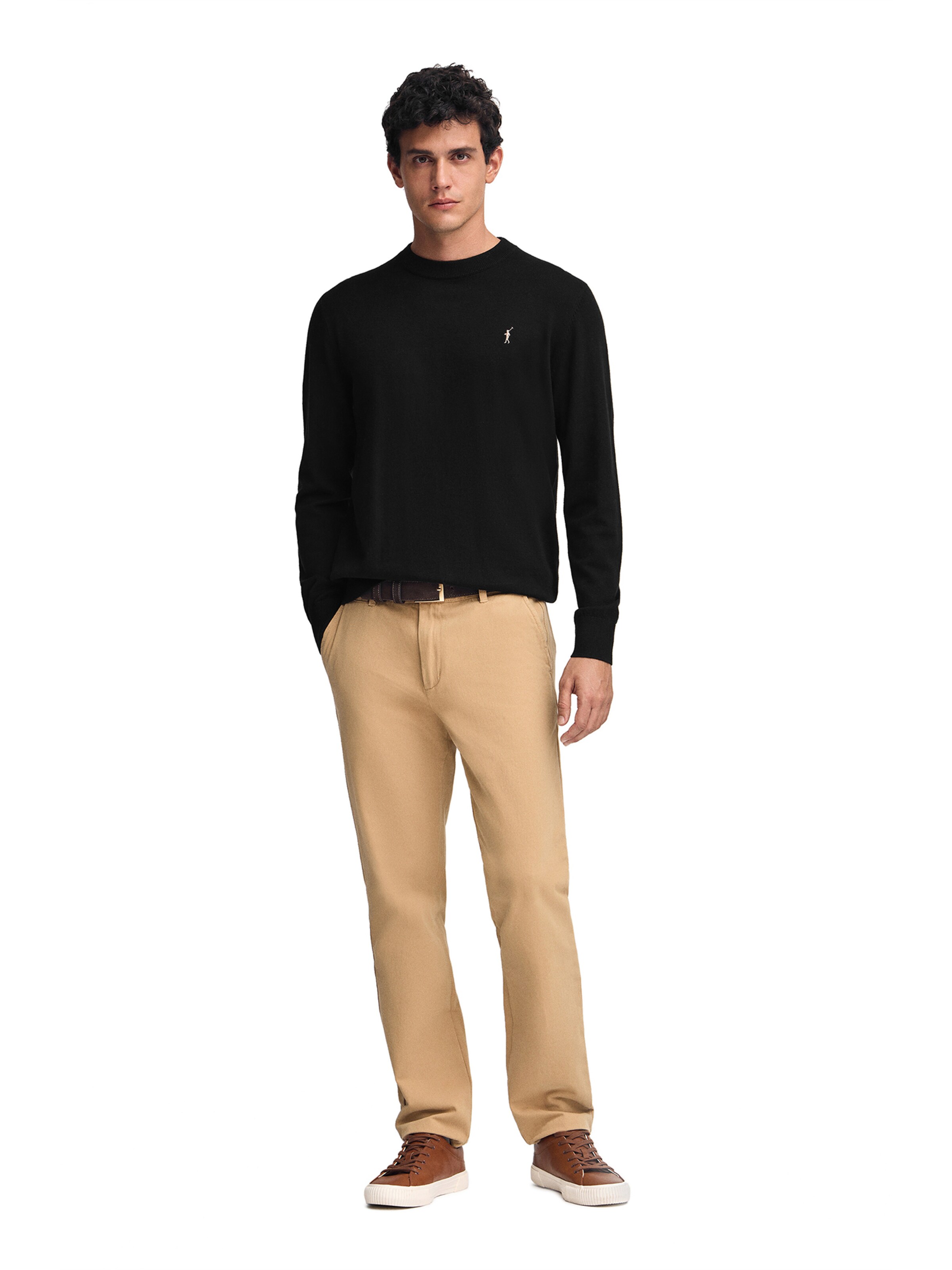 Polo Club Pullover in Schwarz