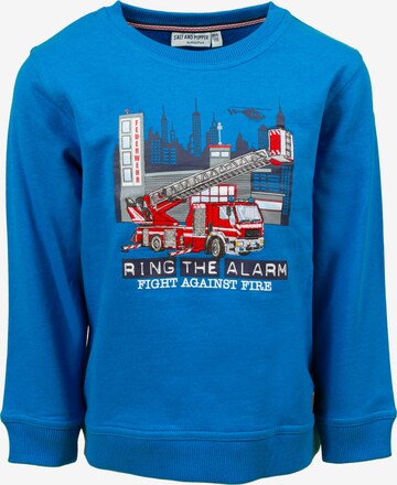 SALT AND PEPPER Sweatshirt 'Heroes' in Blue: front