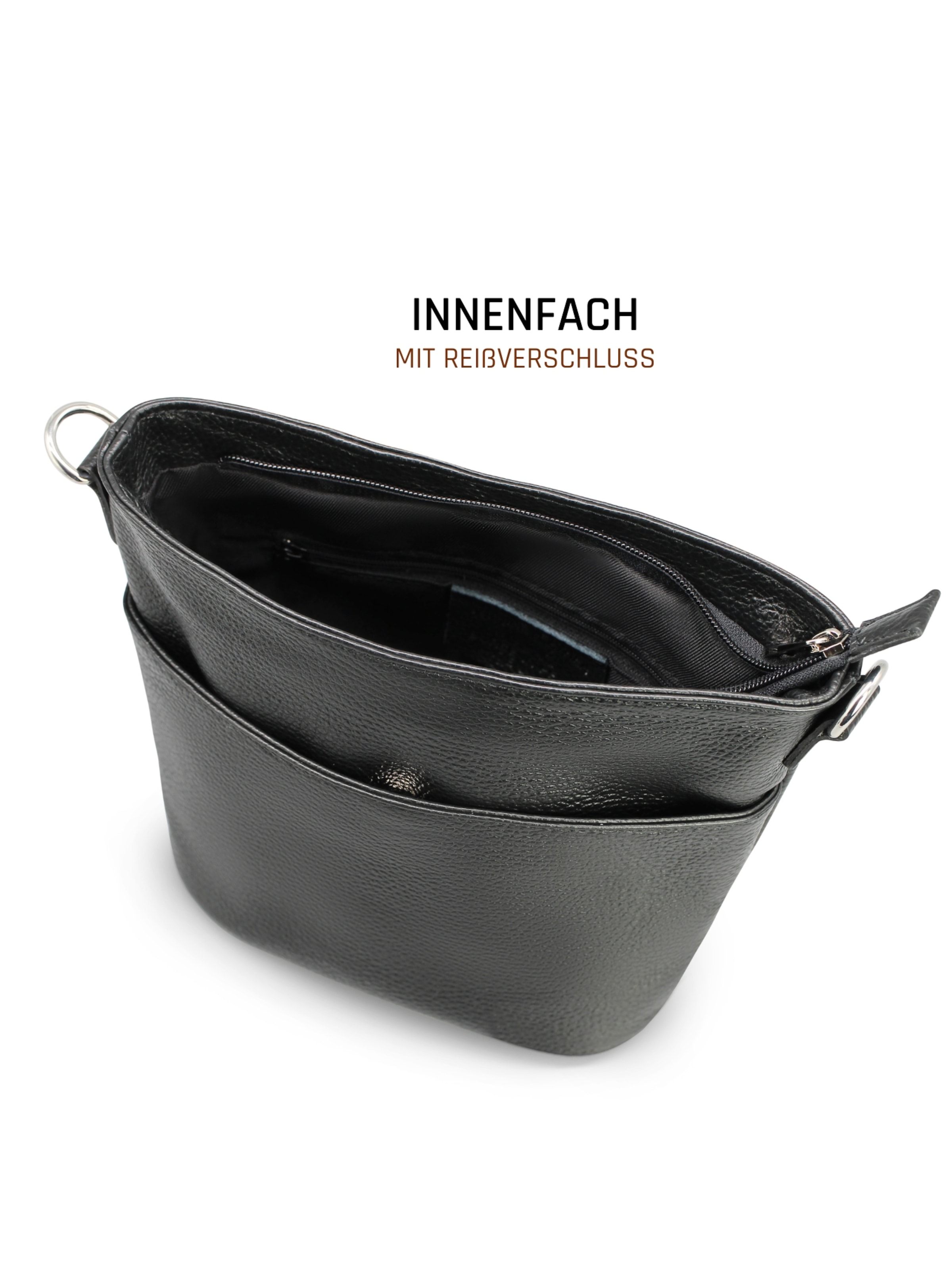 Adel Bags Skuldertaske 'Lina' i sort