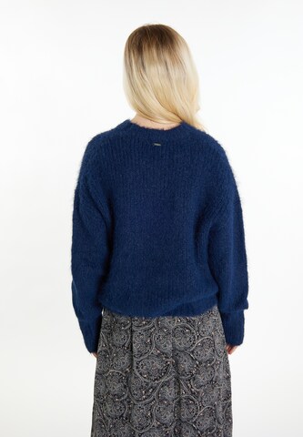 Pull-over 'Altiplano' DreiMaster Vintage en bleu