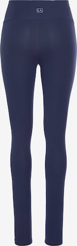 LASCANA Skinny Leggings in Blauw