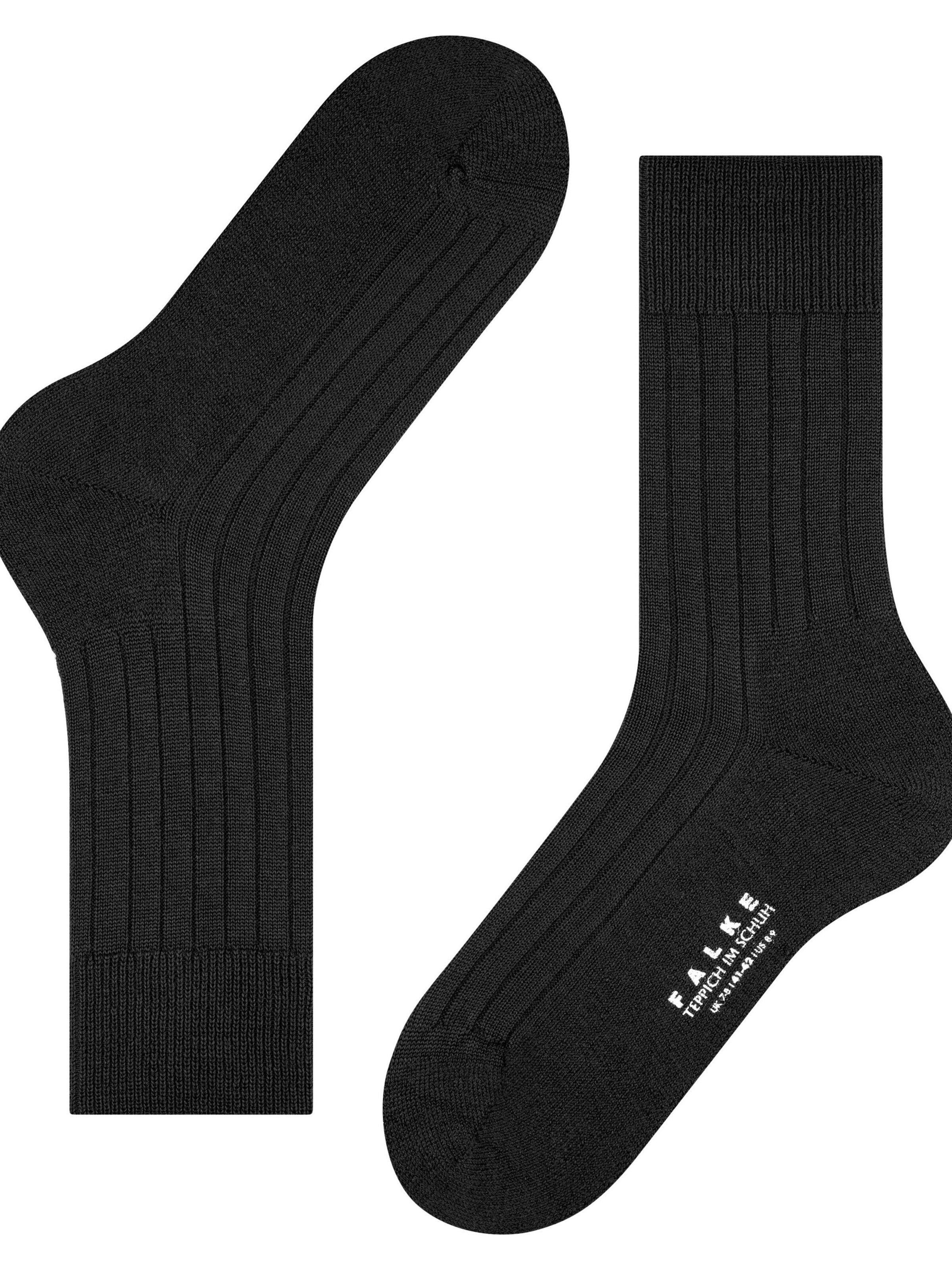 FALKE Socks 'Teppich im Schuh' in Black