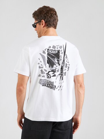 T-Shirt 'Kut N Rip' Volcom en blanc : devant