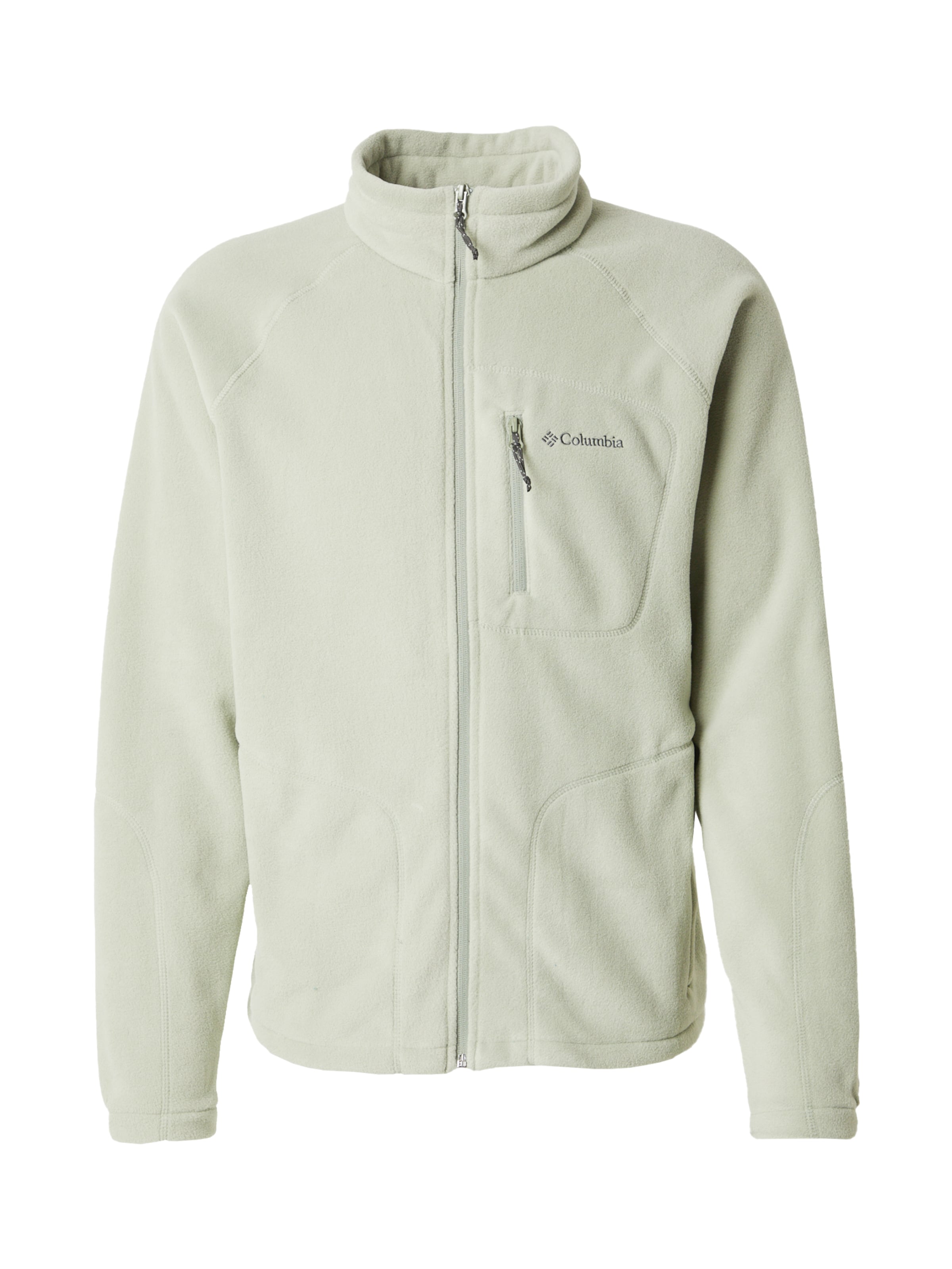 COLUMBIA Функционално поларено яке 'Fast Trek' в зелено: отпред