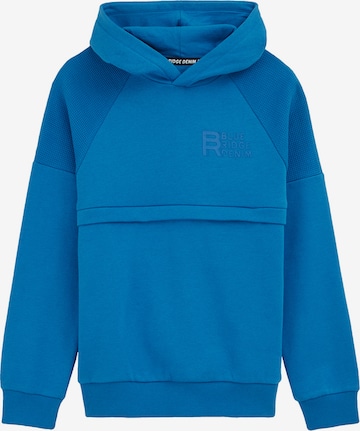WE Fashion Sweatshirt in Blue: front