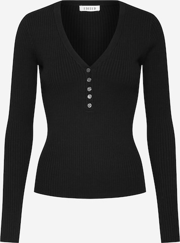 EDITED Pullover 'Alesia' in Schwarz: predná strana