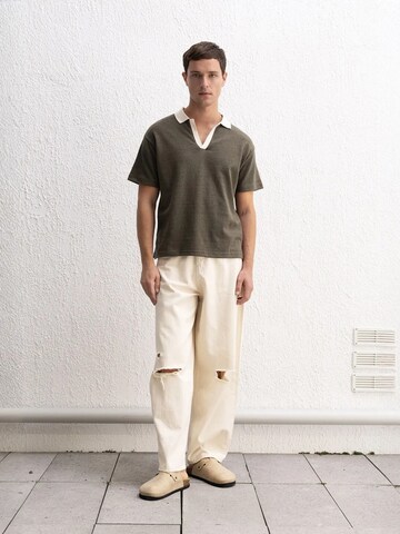 T-Shirt Giesto en vert : devant