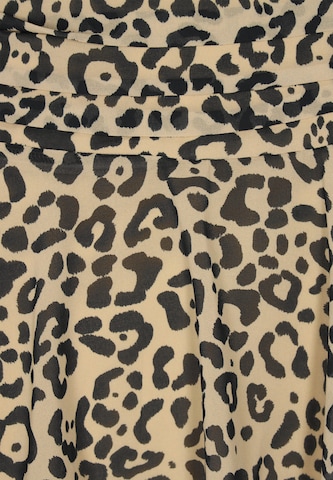 faina - Saia 'Festive' em bege