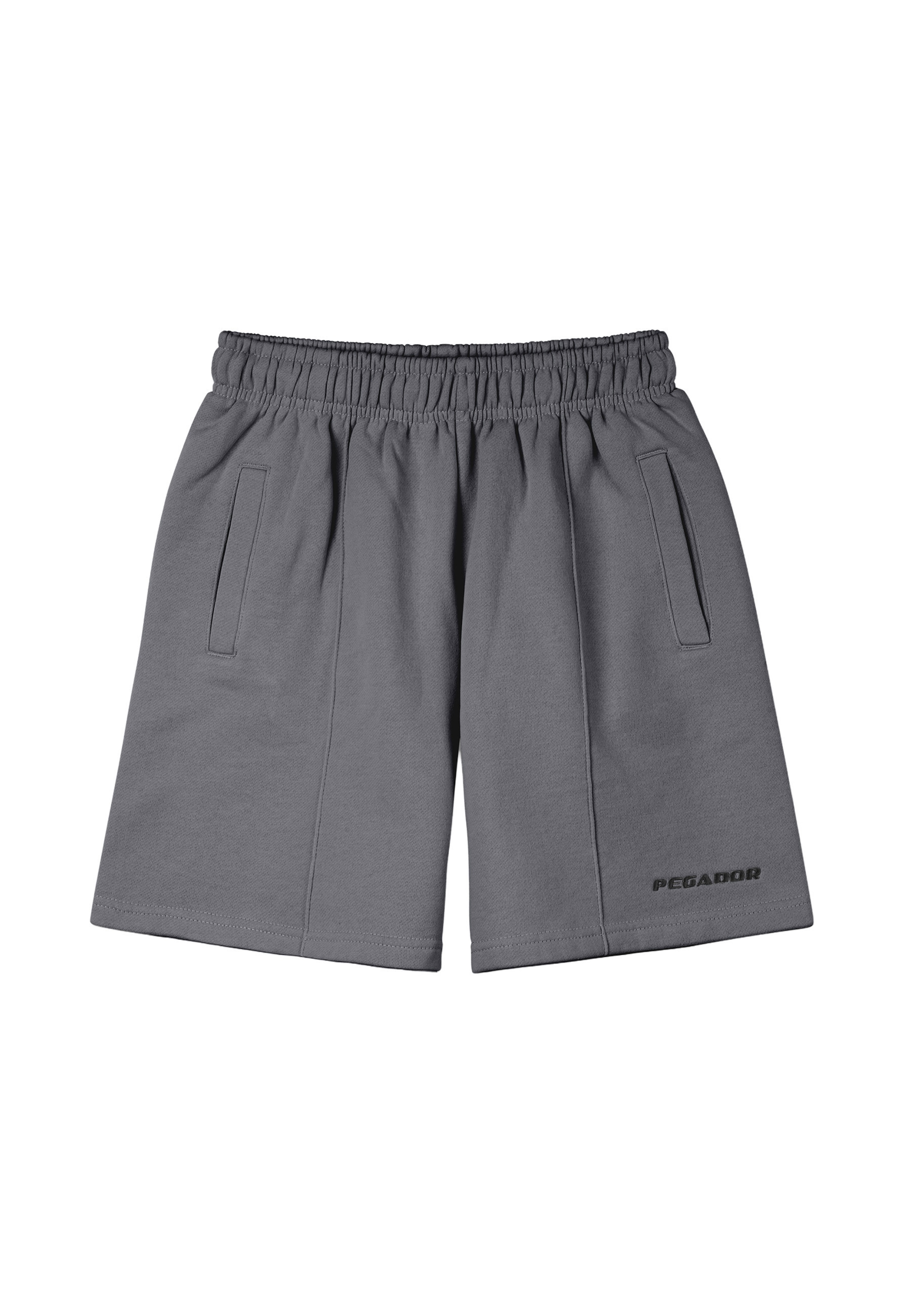 Pegador Loosefit Broek in Grijs: voorkant
