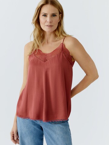 OUI Top in Red: front