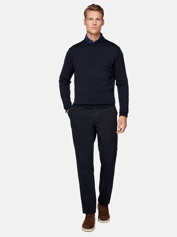Boggi Milano Slimfit Kalhoty – modrá