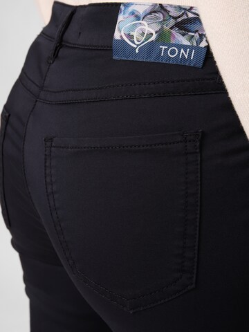 TONI Slim fit Trousers 'Perfect Shape' in Blue