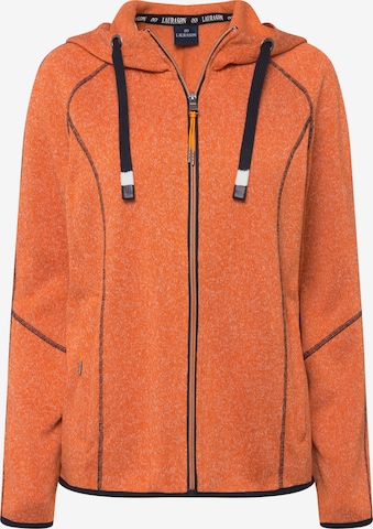 Veste de survêtement LAURASØN en orange : devant