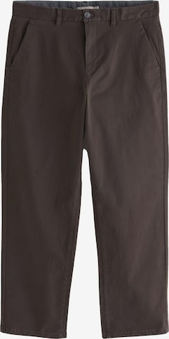 NextLoosefit Chino hlače - smeđa boja: prednji dio