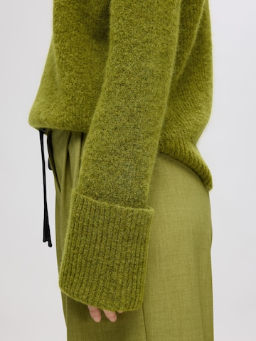 SELECTED Sweter 'SLFSia' w kolorze zielony
