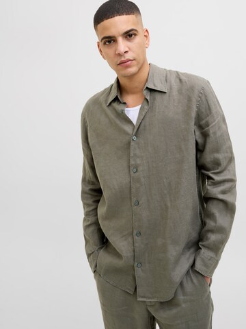 Coupe regular Chemise 'JPRCCLawrence' JACK & JONES en vert