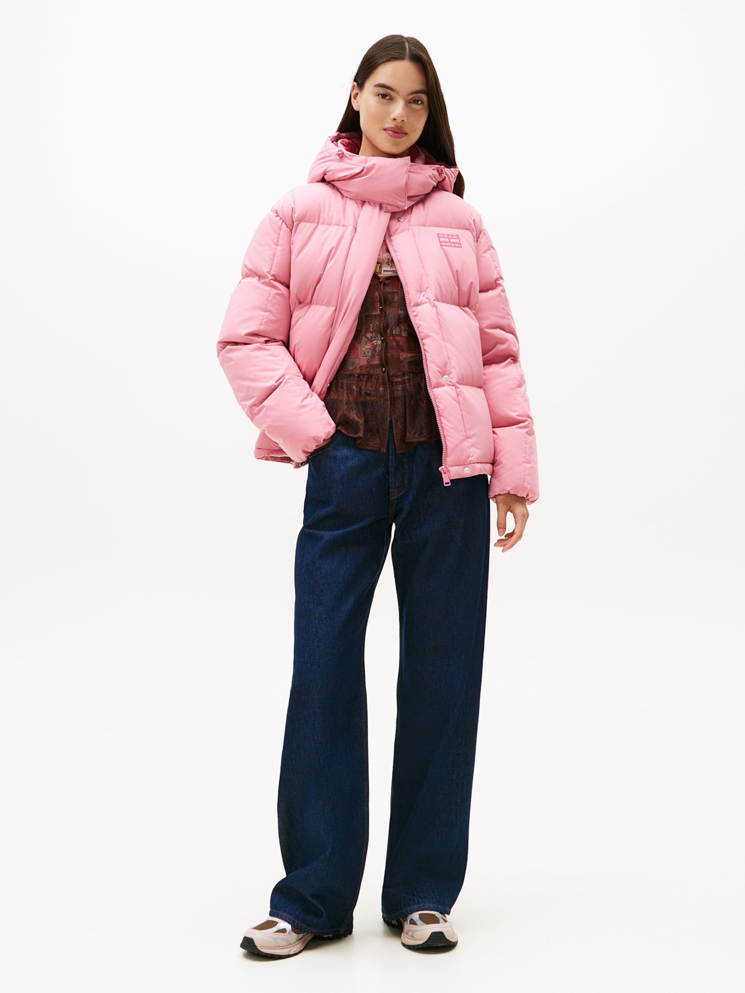  JEANS THE ALASKA PUFFER S ピンク light pink Jacket TJW ALASKA PUFFER Tommy Jeans, Jackets