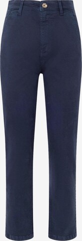Pepe Jeans Regular Chino Pants 'NORA' in Blue: front