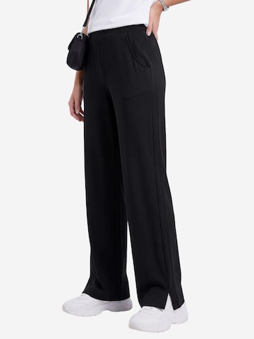 Wide leg Pantaloni 'Hose' di Tommy Life in nero