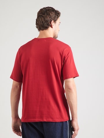 T-Shirt Sergio Tacchini en rouge : derrière