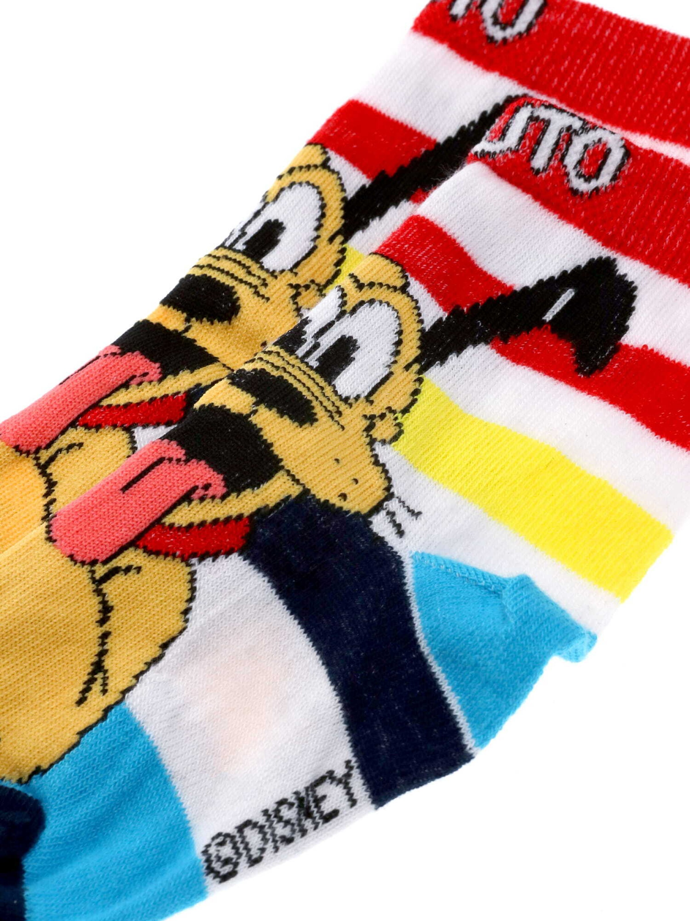 DISNEY Socks 'Mickey Mouse Pluto' in Mixed colours