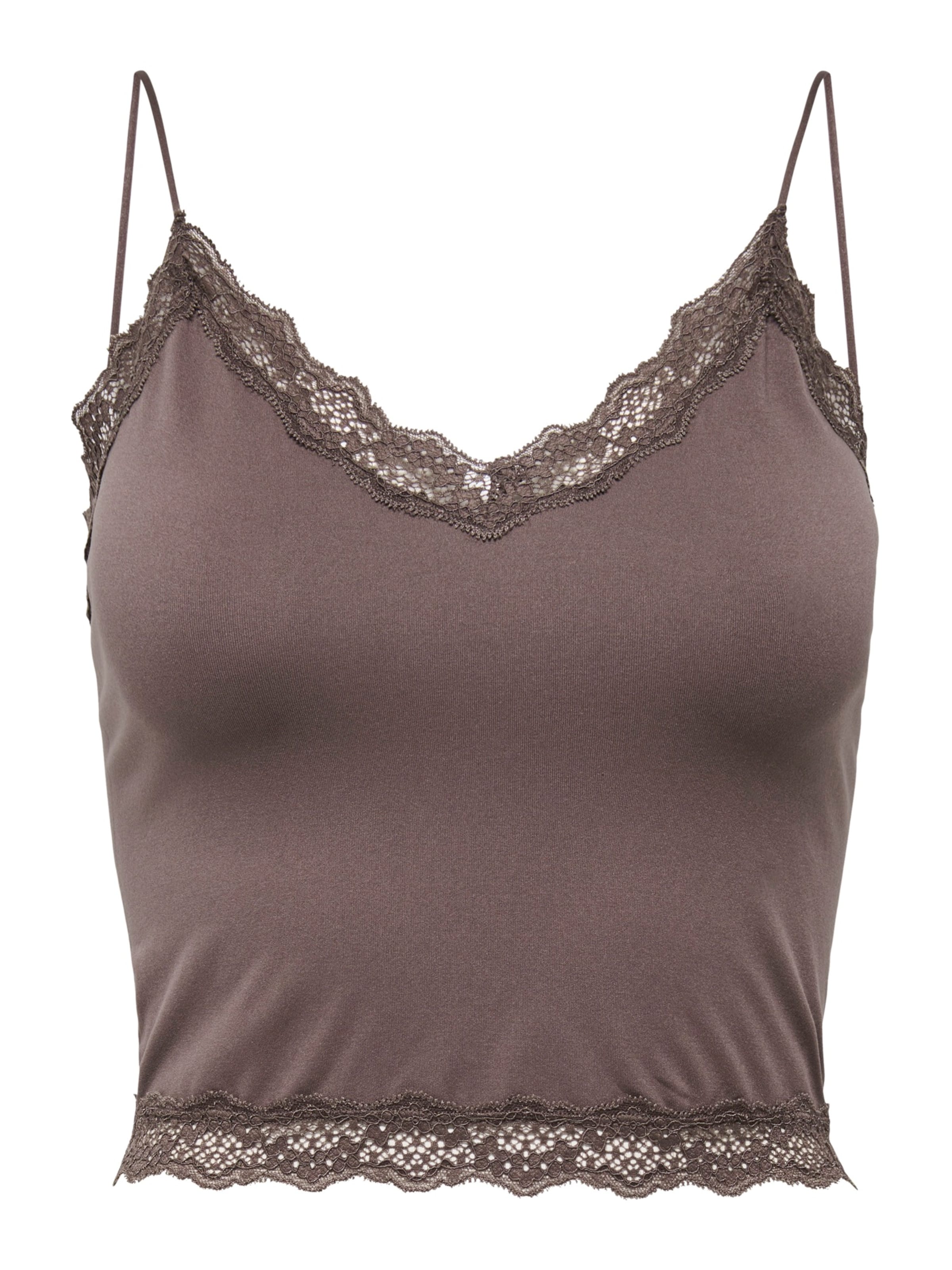 ONLY Топ 'ONLVICKY' в шоколад, Преглед на продукта