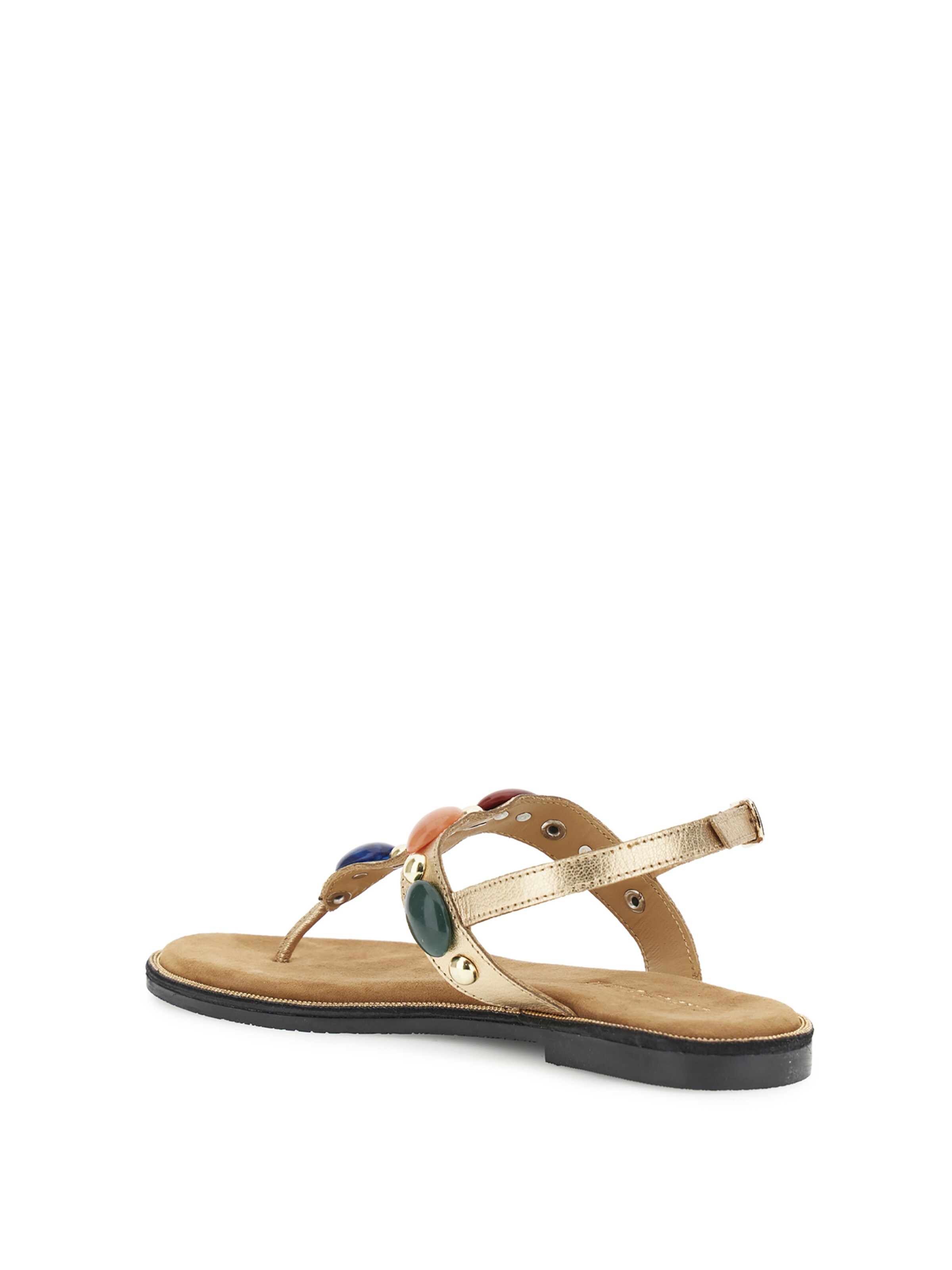 Infradito di CAFè NOIR in oro