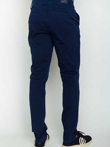 Regular Pantalon chino GREENBOMB en bleu