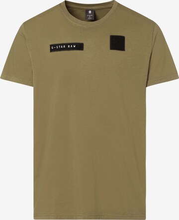 G-Star RAW Shirt 'Velcro' in Green: front