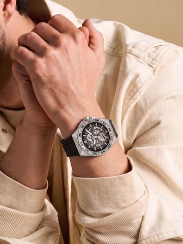 CERRUTI 1881 Analog watch 'Automatic watch Arrezo' in Black