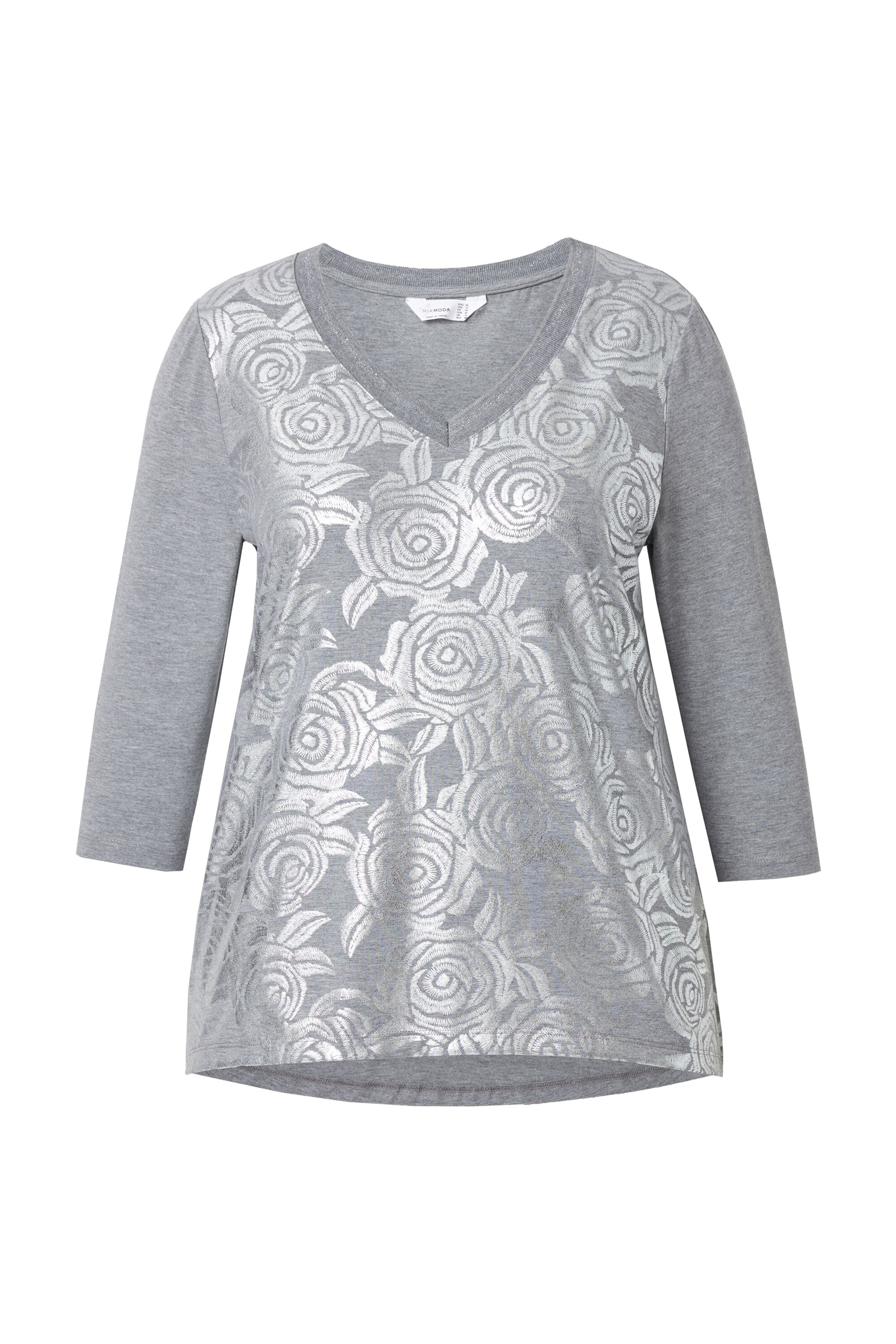 MIAMODA Shirt in Grau: Vorderseite