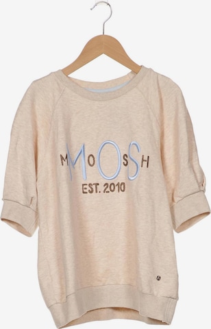 MOS MOSH Sweatshirt & Zip-Up Hoodie in XS in Beige: front