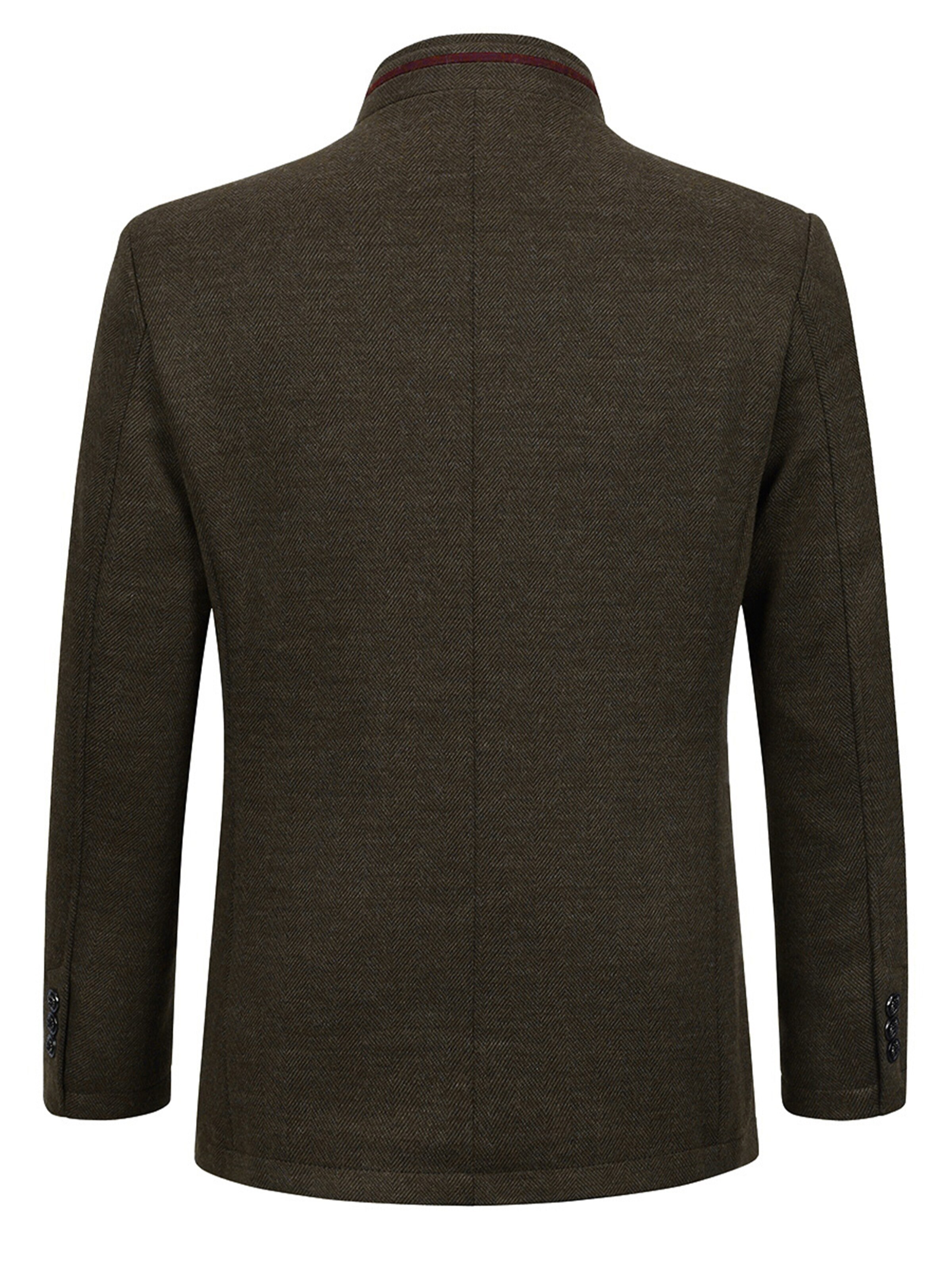 Cappotto invernale 'Eiskante' di ALLTHEMEN in verde