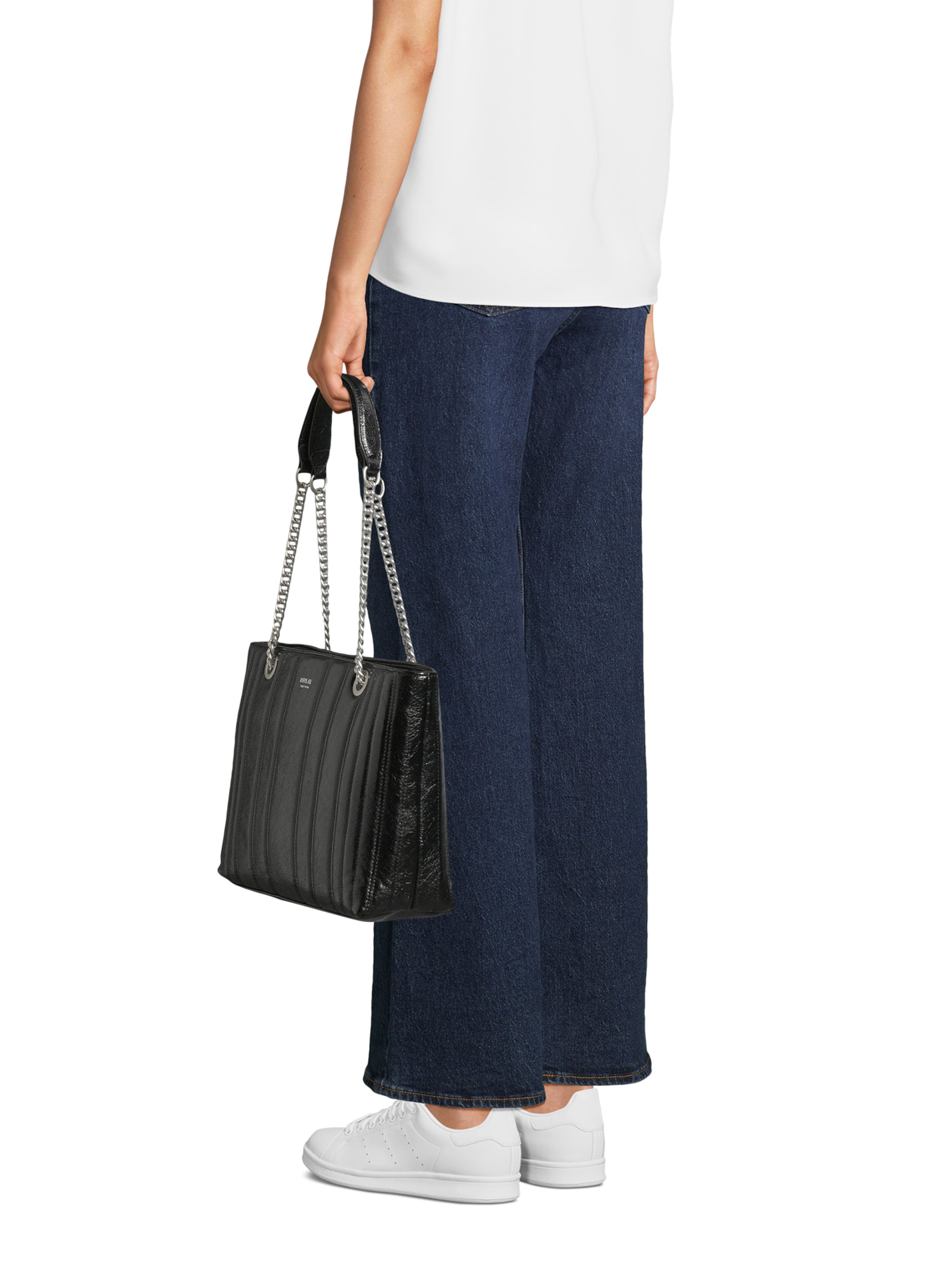 REPLAY Õlakott, värv must