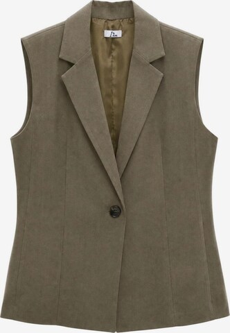 Gilet da completo 'Monopetto' di I AM in verde: frontale