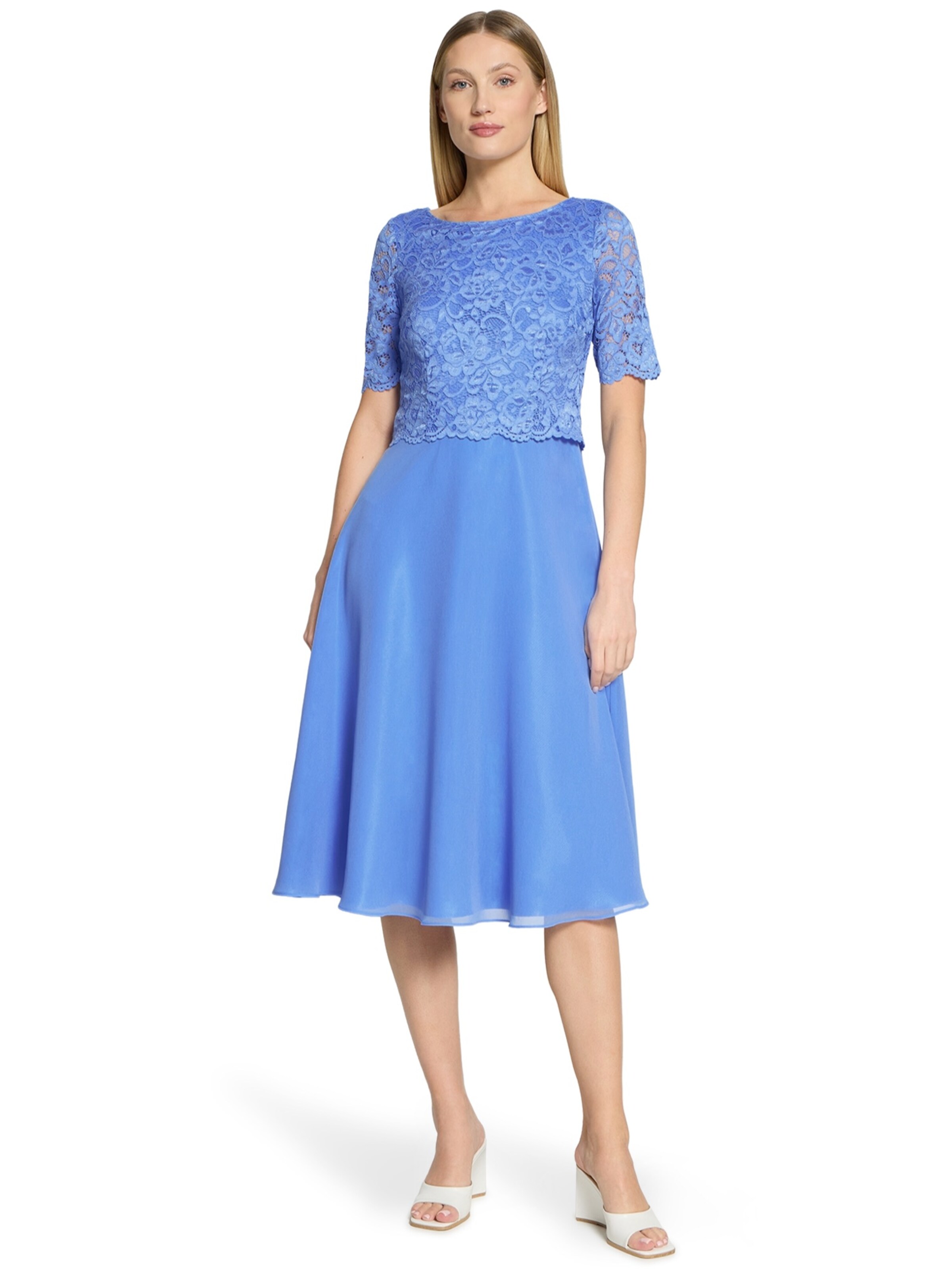 Vera MontKoktel haljina - plava boja: prednji dio