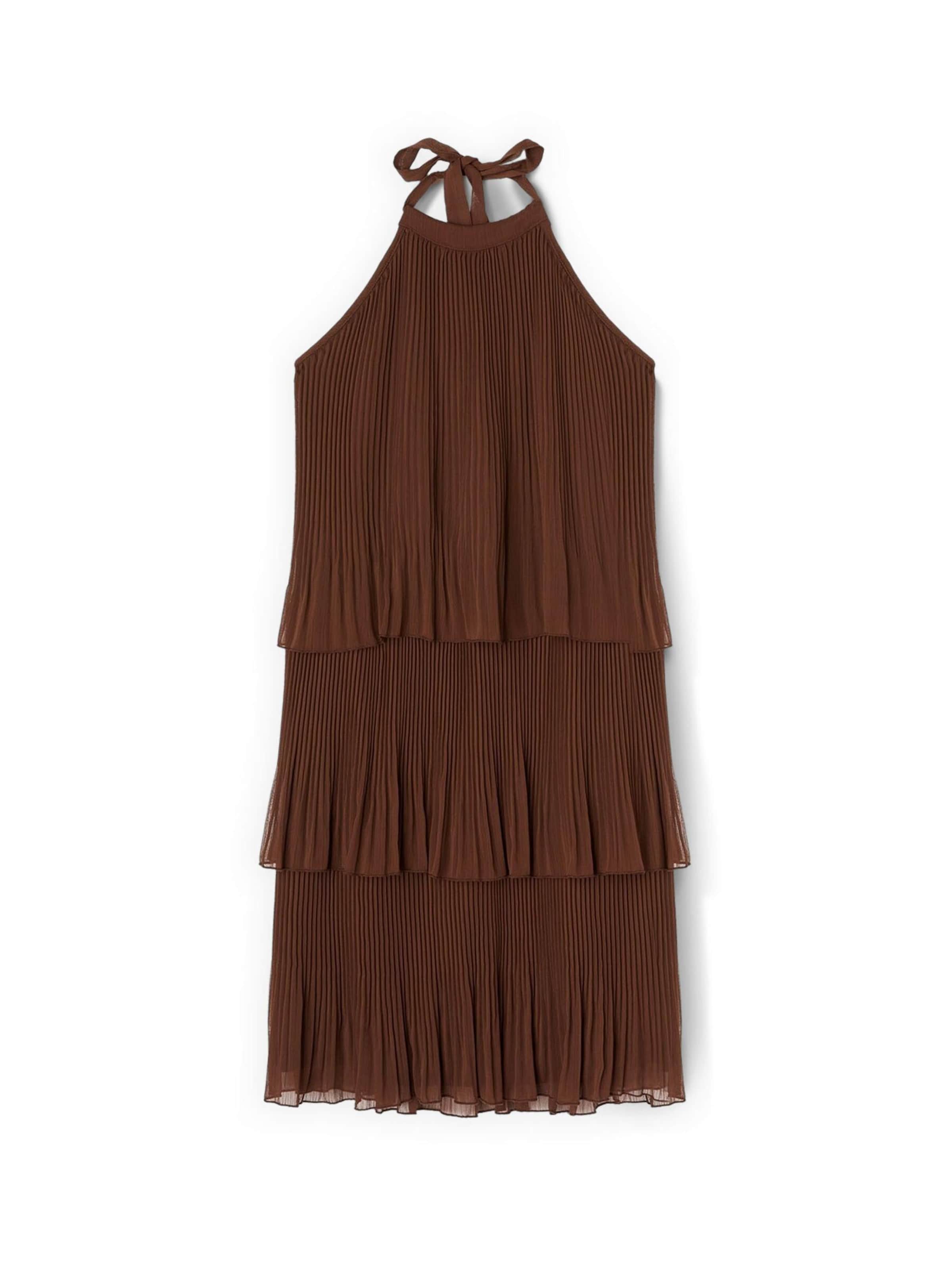 MOTIVI Dress in Brown: front