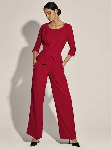 Combinaison MADELEINE en rouge : devant