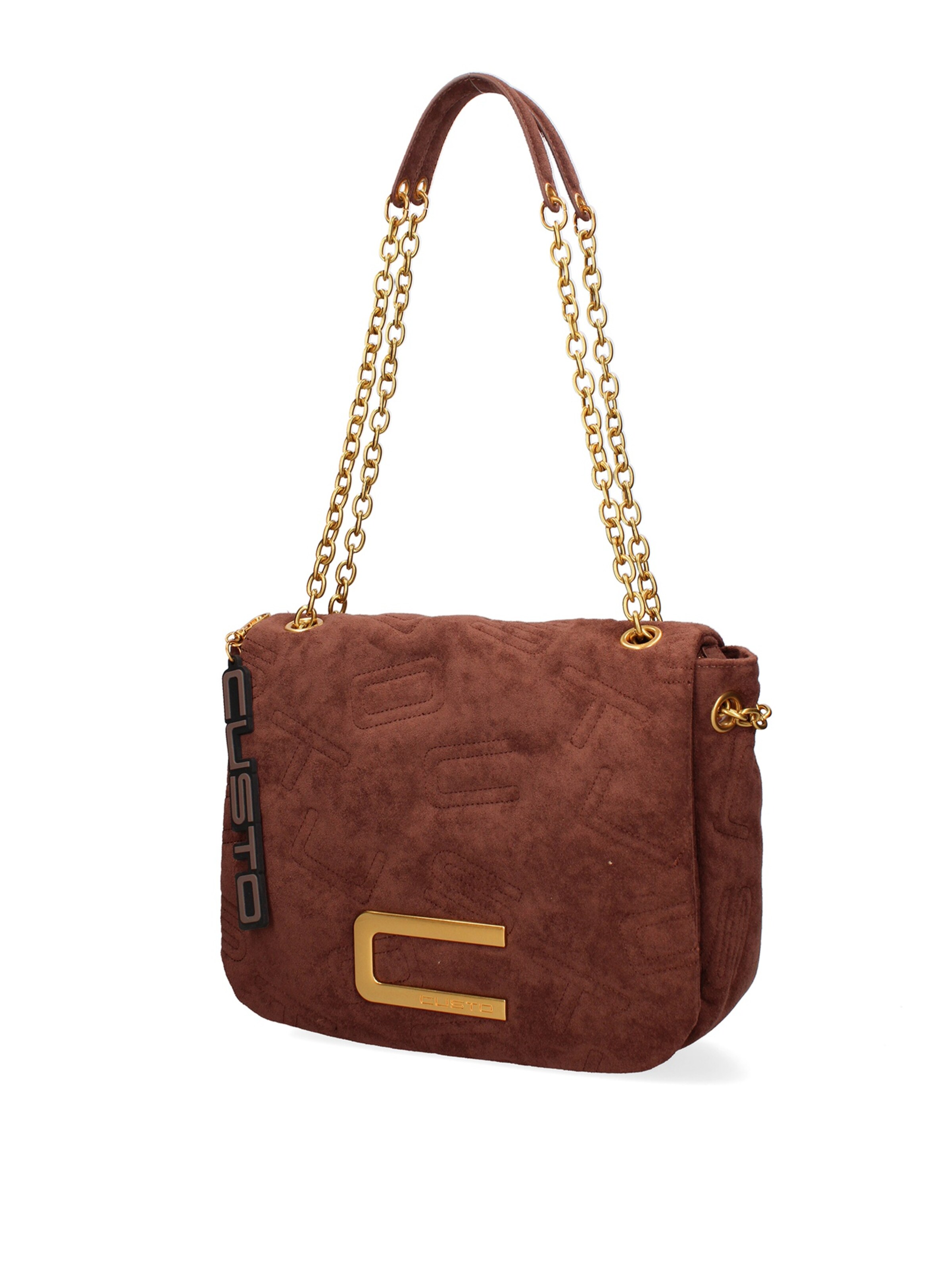 Borsa a spalla di Custo Barcelona in rosso: frontale