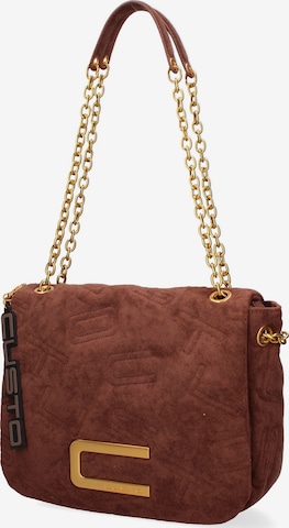 Borsa a spalla di Custo Barcelona in rosso: frontale